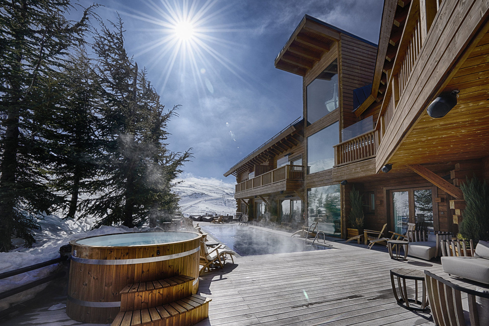 סיירה נבדה El Lodge, Ski & Spa מתקנים תמונה